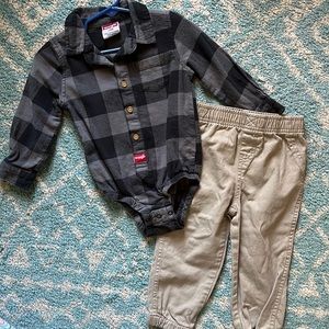 Wrangler Flannel Set